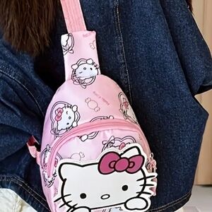 Hello Kitty Mini Pink & White Kids Backpack